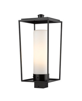 Sheridan One Light Outdoor Post Mount Fixture in Black (224|595PHBSBK)