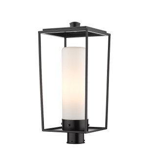 Sheridan One Light Outdoor Post Mount Fixture in Black (224|595PHBRBK)