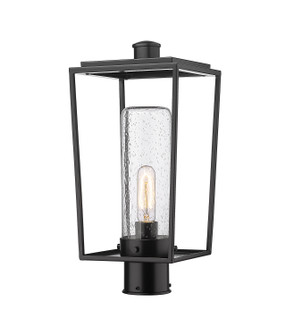 Sheridan One Light Outdoor Post Mount Fixture in Black (224|594PHMRBK)
