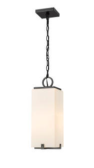 Sana One Light Outdoor Chain Mount Ceiling Fixture in Black (224|593CHMBK)