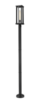 Glenwood One Light Outdoor Post Mounted Fixture in Black (224|586PHBR567PBK)