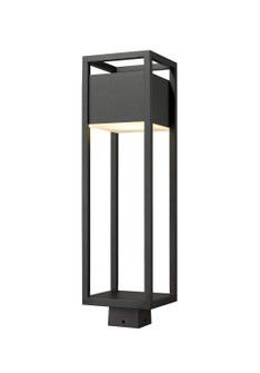 Barwick LED Outdoor Post Moun Fixture in Black (224|585PHBSBKLED)