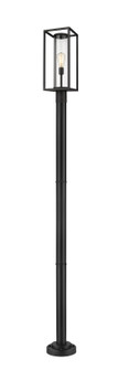 Dunbroch One Light Outdoor Post Mounted Fixture in Black (224|584PHMR567PBK)