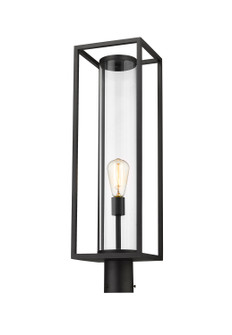 Dunbroch One Light Outdoor Post Mount in Black (224|584PHBRBK)