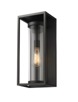 Dunbroch One Light Outdoor Wall Light in Black (224|584MBK)
