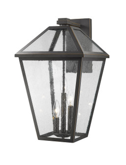 Talbot Three Light Outdoor Wall Light in Oil Rubbed Bronze (224|579XLORB)