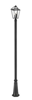 Talbot Three Light Outdoor Post Mounted Fixture in Black (224|579PHBR519PBK)