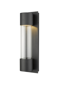 Striate LED Outdoor Wall Mount in Black (224|575SBKLED)