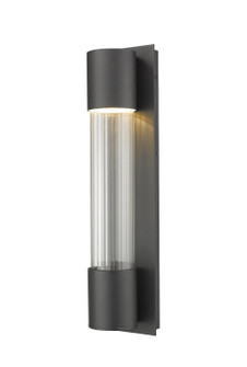 Striate LED Outdoor Wall Mount in Black (224|575MBKLED)