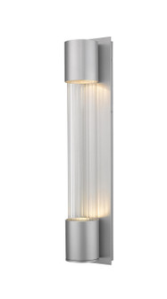 Striate LED Outdoor Wall Mount in Silver (224|575BSLLED)