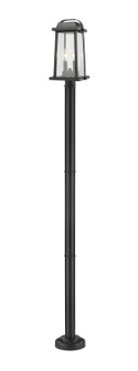 Millworks Two Light Outdoor Post Mounted Fixture in Black (224|574PHMR567PBK)