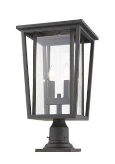 Seoul Two Light Outdoor Pier Mounted Fixture in Oil Rubbed Bronze (224|571PHBR533PMORB)