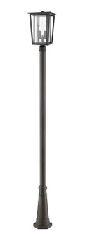 Seoul Two Light Outdoor Post Mounted Fixture in Oil Rubbed Bronze (224|571PHBR519PORB)