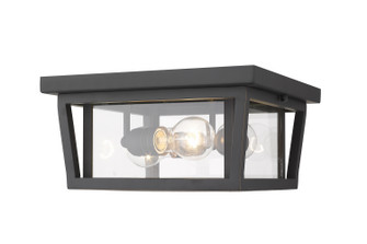 Seoul Three Light Outdoor Flush Mount in Oil Rubbed Bronze (224|571FORB)
