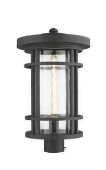 Jordan One Light Outdoor Post Mount in Black (224|570PHXLBK)