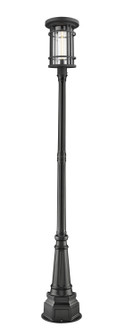 Jordan One Light Outdoor Post Mounted Fixture in Black (224|570PHXL564PBK)