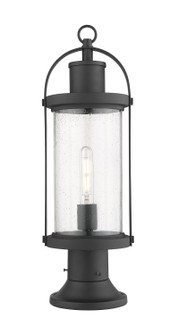 Roundhouse One Light Outdoor Pier Mount in Black (224|569PHM553PMBK)