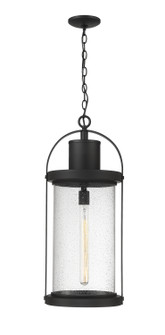 Roundhouse One Light Outdoor Chain Mount Ceiling Fixture in Black (224|569CHXLBK)