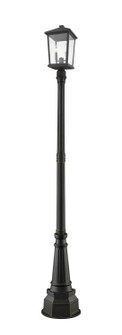 Beacon Two Light Outdoor Post Mounted Fixture in Oil Rubbed Bronze (224|568PHBR564PORB)