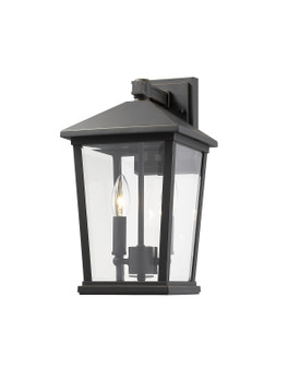 Beacon Two Light Outdoor Wall Sconce in Oil Rubbed Bronze (224|568MORB)
