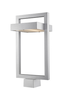 Luttrel LED Outdoor Post Moun Fixture in Silver (224|566PHBSSLLED)
