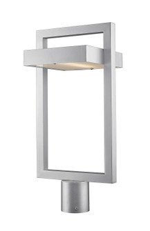 Luttrel LED Outdoor Post Moun Fixture in Silver (224|566PHBRSLLED)