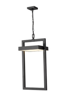 Luttrel LED Outdoor Chain Mount Ceiling Fixture in Black (224|566CHXLBKLED)