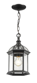 Annex One Light Outdoor Chain Mount Ceiling Fixture in Black (224|563CHMBK)