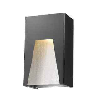 Millenial LED Outdoor Wall Mount in Black Silver (224|561SBKSLSDYLED)
