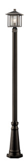 Aspen One Light Outdoor Post Mounted Fixture in Oil Rubbed Bronze (224|554PHM519PORB)