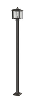 Aspen One Light Outdoor Post Mounted Fixture in Oil Rubbed Bronze (224|554PHBS536PORB)