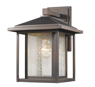 Aspen One Light Outdoor Wall Mount in Oil Rubbed Bronze (224|554MORB)