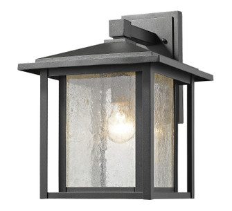 Aspen One Light Outdoor Wall Mount in Black (224|554BBK)