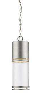 Luminata LED Outdoor Chain Mount Ceiling Fixture in Brushed Aluminum (224|553CHBBALED)