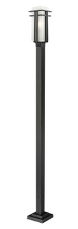 Abbey One Light Outdoor Post Mounted Fixture in Black (224|549PHB536PBK)
