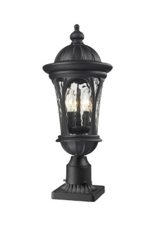 Doma Three Light Outdoor Pier Mount in Black (224|543PHMBKPM)