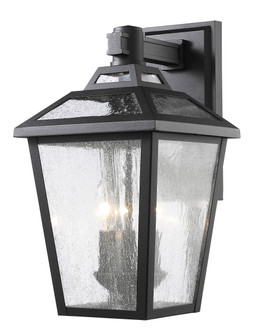 Bayland Three Light Outdoor Wall Sconce in Black (224|539MBK)