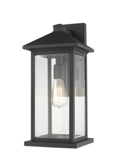 Portland One Light Outdoor Wall Light in Black (224|531MXLBK)