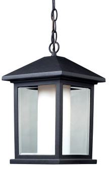 Mesa One Light Outdoor Chain Mount Ceiling Fixture in Black (224|523CHB)