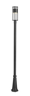 Luca LED Outdoor Post Moun Fixture in Black (224|517PHM519PBKLED)