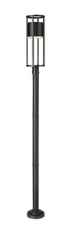 Luca LED Outdoor Post Moun Fixture in Black (224|517PHB567PBKLED)