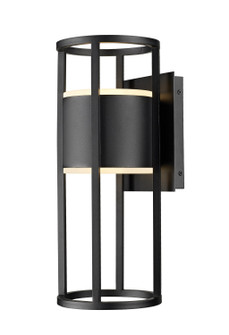Luca LED Outdoor Wall Mount in Black (224|517MBKLED)