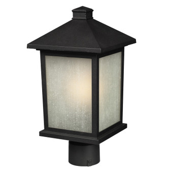 Holbrook One Light Outdoor Post Mount Fixture in Black (224|507PHMBK)