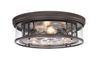 Clarion Four Light Flush Mount in Bronze (224|493F4BRZ)