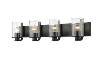 Beckett Four Light Vanity in Matte Black (224|4924VMB)