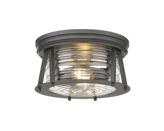 Cape Harbor Two Light Flush Mount in Bronze (224|491F2BRZ)