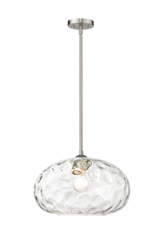 Chloe One Light Pendant in Brushed Nickel (224|490P14BN)