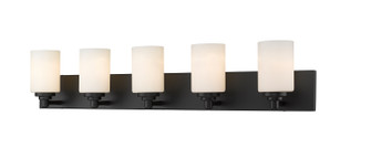 Soledad Five Light Vanity in Matte Black (224|4855VMB)
