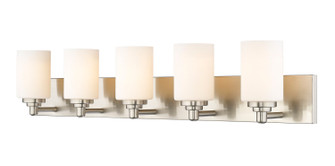 Soledad Five Light Vanity in Brushed Nickel (224|4855VBN)