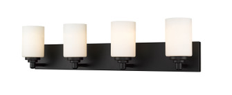 Soledad Four Light Vanity in Matte Black (224|4854VMB)